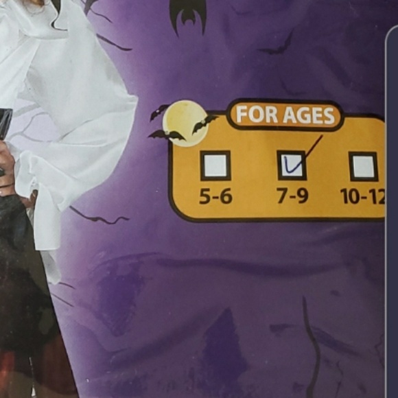 NYE SALE - NWT Girls Pirate Dress Costume Size 7-9 - Picture 5 of 5